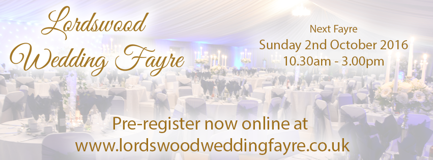 Lordswood Wedding Fayre – Sunday 2nd October 2016